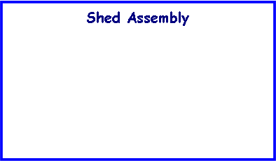 Text Box: Shed Assembly