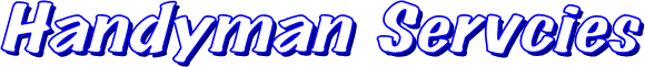 Handyman Servcies