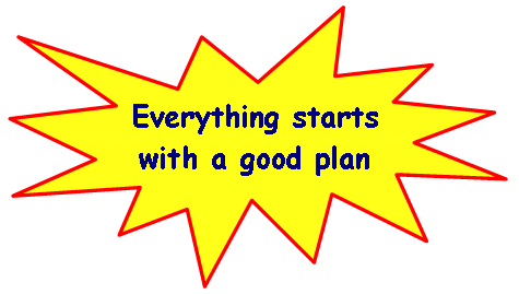 Explosion 1: Everything starts with a good plan